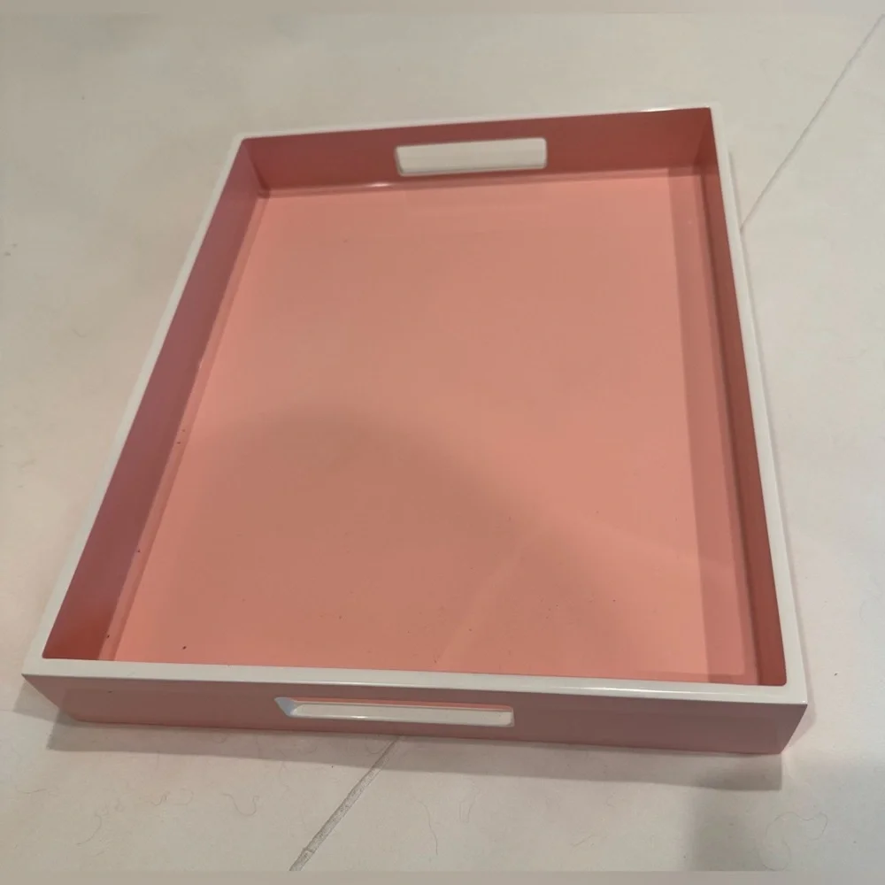 Pacific Connections Pink Vanity Tray